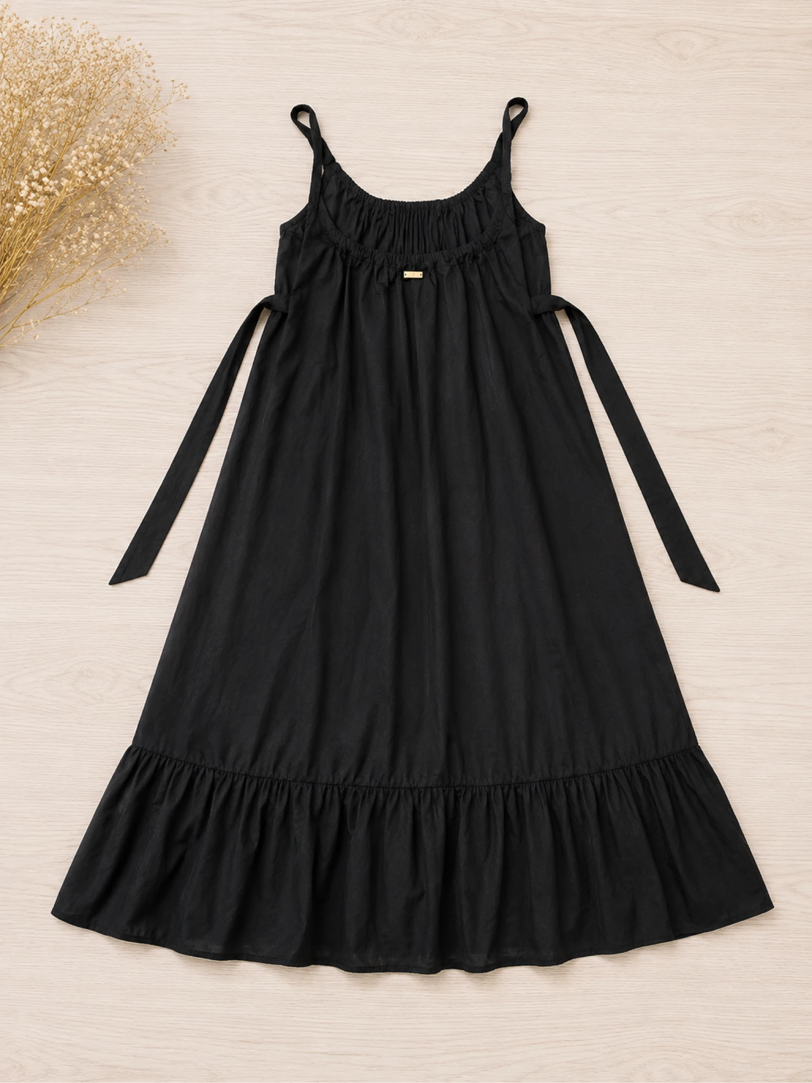 Vestido longo algodão/seda – photo 5